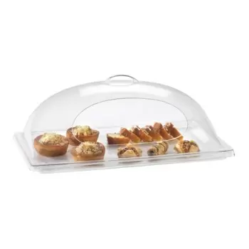 Cal-Mil Classic Clear Dome Display Cover With Single Side Opening - 12" x 20" x 7 1/2"
