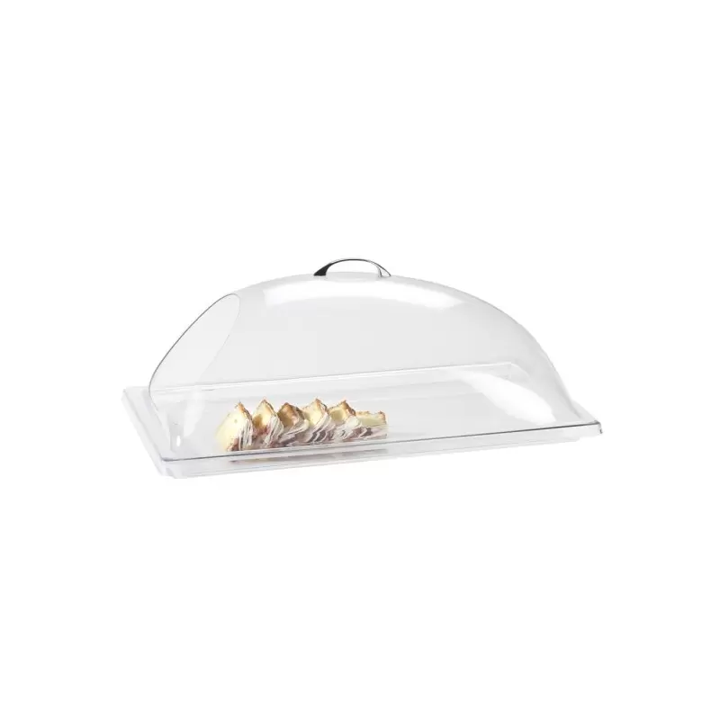 Cal-Mil Classic Clear Dome Display Cover With Single End Opening - 12" x 20" x 7 1/2" Cal-Mil Classic Clear Dome Display Cover With Single End Opening - 12" x 20" x 7 1/2"