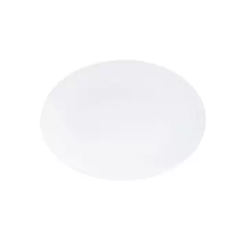 Cal-Mil Classic Coupe White 11" x 8" Oval Melamine Platter