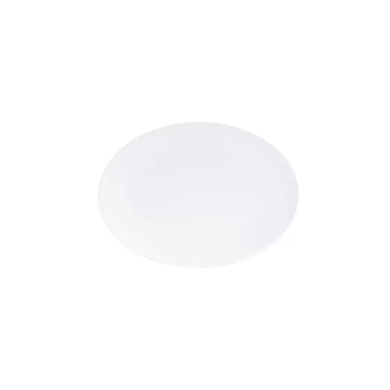Cal-Mil Classic Coupe White 11" x 8" Oval Melamine Platter Cal-Mil Classic Coupe White 11" x 8" Oval Melamine Platter