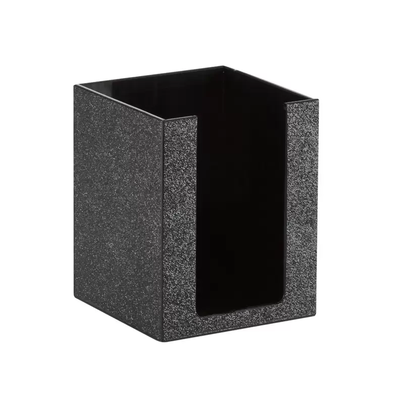 Cal-Mil Classic Black Plastic Single Countertop Cup and Lid Organizer Cal-Mil Classic Black Plastic Single Countertop Cup and Lid Organizer