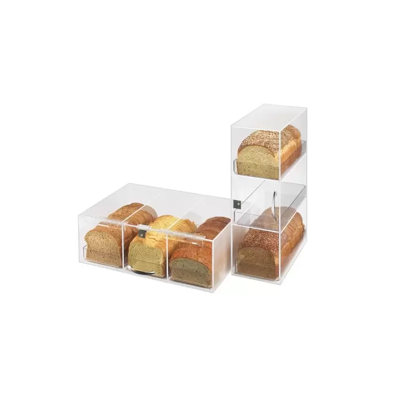 Cal-Mil Classic 3 Tier Bread Case - 7" x 12" x 20" Cal-Mil Classic 3 Tier Bread Case - 7" x 12" x 20"