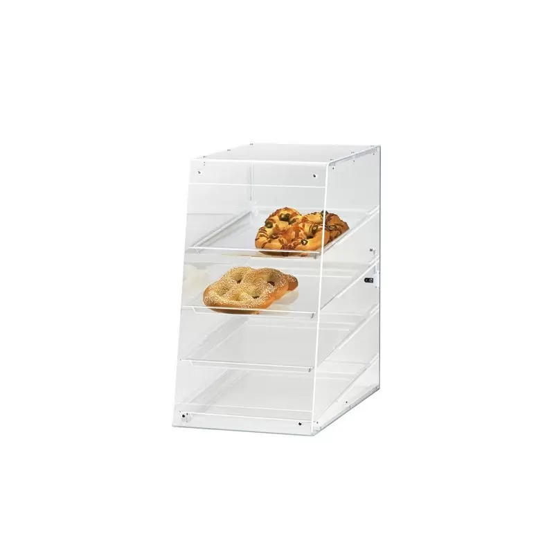 Cal-Mil Classic Display Case 4 Tray - U - Build - Attendant Serve Cal-Mil Classic Display Case 4 Tray - U - Build - Attendant Serve