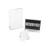 Cal-Mil Classic Standard Tabletop Cardholder - 5 1/2" x 8 1/2"