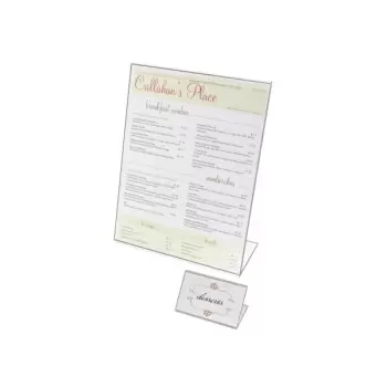 Cal-Mil Classic Easel Tabletop Cardholder