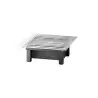 Cal-Mil One By One Black Chafer Griddle - 12" x 12" x 4"