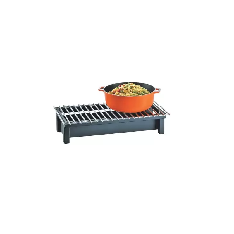 Cal-Mil One By One Black Chafer Griddle - 22" x 12" x 4" Cal-Mil One By One Black Chafer Griddle - 22" x 12" x 4"