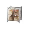 Cal-Mil One By One 4 Drawer Bread Case - Silver