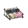Cal-Mil One By One Black Condiment Organizer - 13" x 14" x 6 1/2"