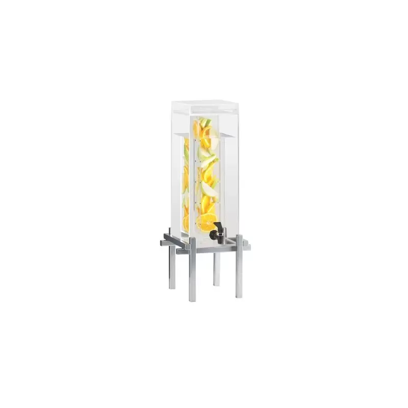 Cal-Mil One By One Silver 5 Gallon Beverage Dispenser With Infusion Chamber Cal-Mil One By One Silver 5 Gallon Beverage Dispenser With Infusion Chamber