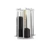 Cal-Mil One By One Silver 4-Section Revolving Cup and Lid Organizer