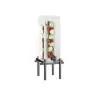 Cal-Mil One By One Black 3 Gallon Beverage Dispenser With Infusion Chamber