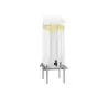 Cal-Mil One By One Silver 5 Gallon Beverage Dispenser With Ice Chamber