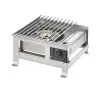 Cal-Mil Soho Silver Steel Butane Burner Frame - 14" x 13 3/4" x 7 1/4"
