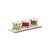 Cal-Mil Luxe Metal Chilled Mixology Organizer - 16Oz Jar With Hinged Lid