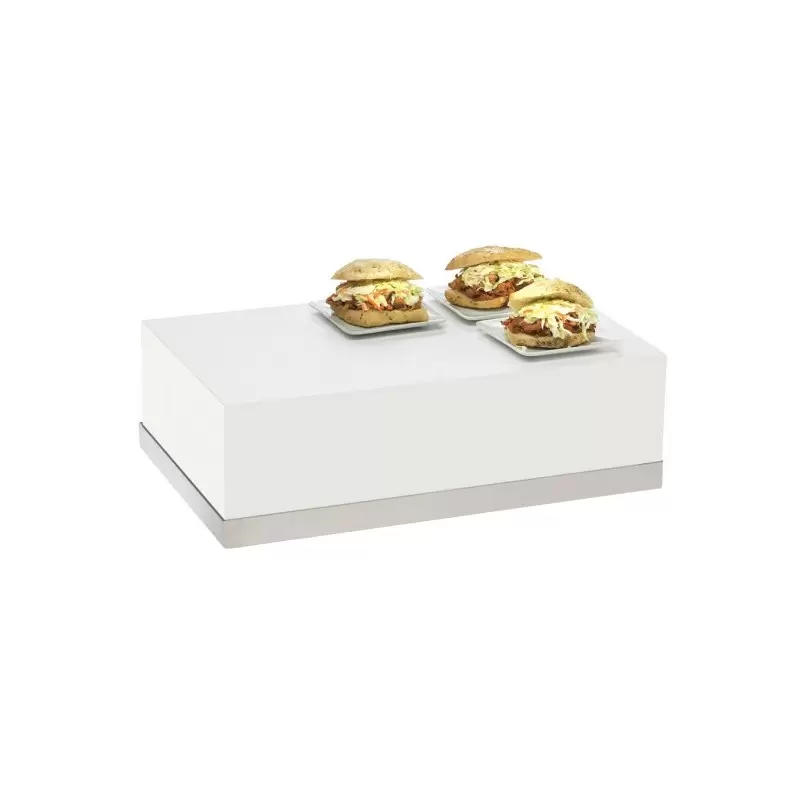 Cal-Mil Luxe Rectangular Riser Display - 12" x 20" x 6 1/2" Cal-Mil Luxe Rectangular Riser Display - 12" x 20" x 6 1/2"