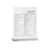 Cal-Mil Luxe Sign Holder With Stainless Steel Base - 9" x 2 5/8" x 12"