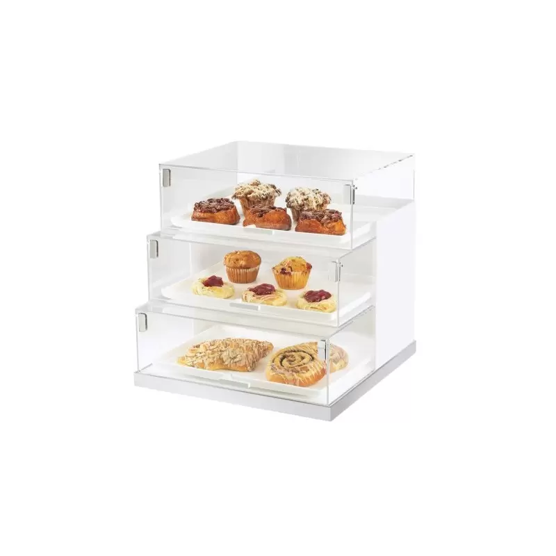 Cal-Mil Luxe Three Tier Bakery Display Case - 19" x 20" x 19" Cal-Mil Luxe Three Tier Bakery Display Case - 19" x 20" x 19"