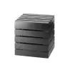 Cal-Mil Midnight Square Crate Riser Display - 12" x 12" x 12"