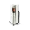 Cal-Mil Luxe 4-Section Revolving Cup and Lid Organizer