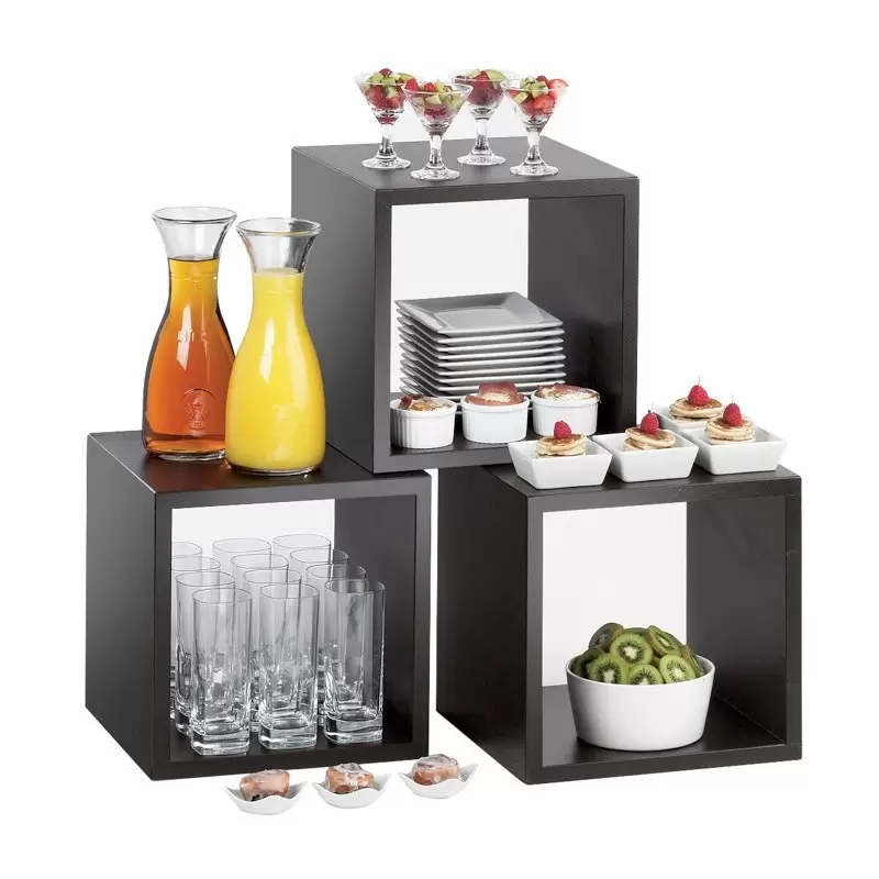 Cal-Mil Midnight Cube Riser Display - 12" x 12" x 12" Cal-Mil Midnight Cube Riser Display - 12" x 12" x 12"