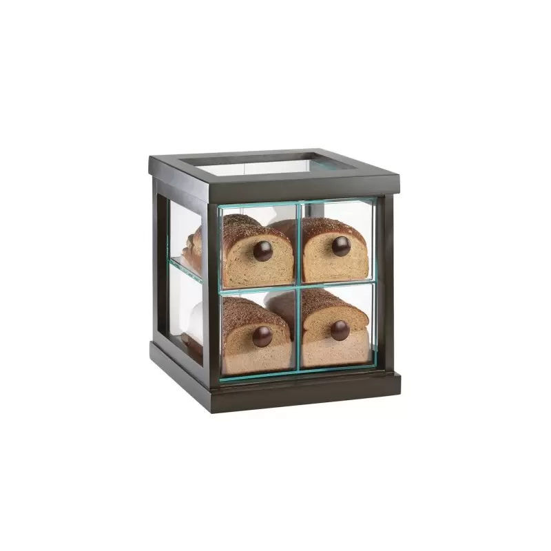 Cal-Mil Midnight Bamboo Bread Case Cal-Mil Midnight Bamboo Bread Case