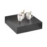 Cal-Mil Midnight Bamboo 12" x 3" Square Riser Display
