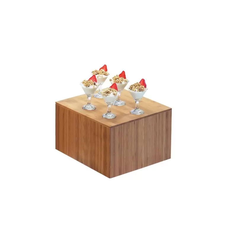 Cal-Mil Bamboo 12" x 9" Square Riser Display Cal-Mil Bamboo 12" x 9" Square Riser Display