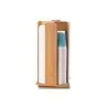 Cal-Mil Bamboo 4-Section Revolving Cup and Lid Organizer