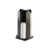 Cal-Mil Midnight Bamboo Revolving Cup and Lid Organizer