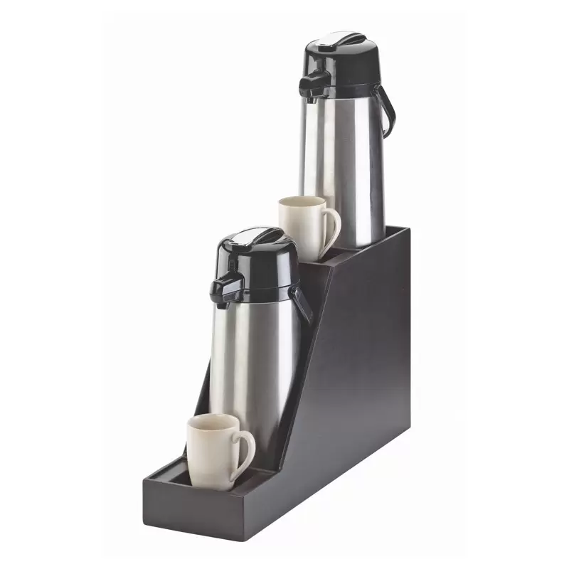 Cal-Mil Midnight Bamboo Dual Airpot Display Cal-Mil Midnight Bamboo Dual Airpot Display