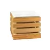 Cal-Mil Bamboo Square Crate Riser Display - 12" x 12" x 10"