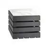 Cal-Mil Midnight Bamboo Square Crate Riser Display - 12" x 12" x 10"