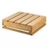 Cal-Mil Bamboo Square Crate Riser Display - 12" x 12" x 4"