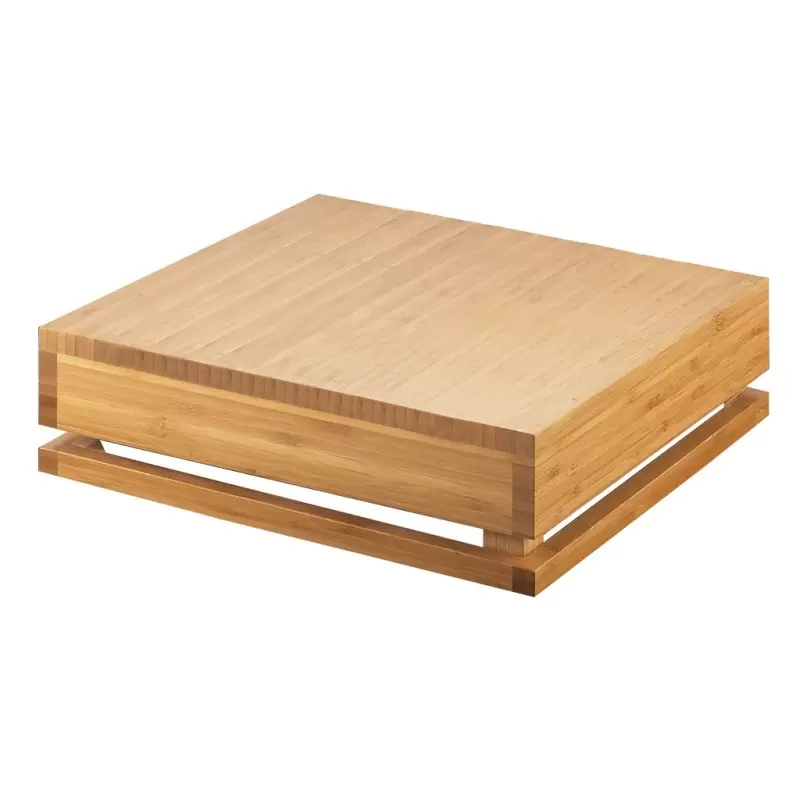 Cal-Mil Bamboo Square Crate Riser Display - 12" x 12" x 4" Cal-Mil Bamboo Square Crate Riser Display - 12" x 12" x 4"