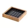 Cal-Mil Bamboo Drip Tray 6" x 6"