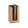 Cal-Mil Bamboo Single Countertop Cup and Lid Organizer