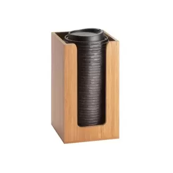 Cal-Mil Midnight Bamboo Single Countertop Cup and Lid Organizer