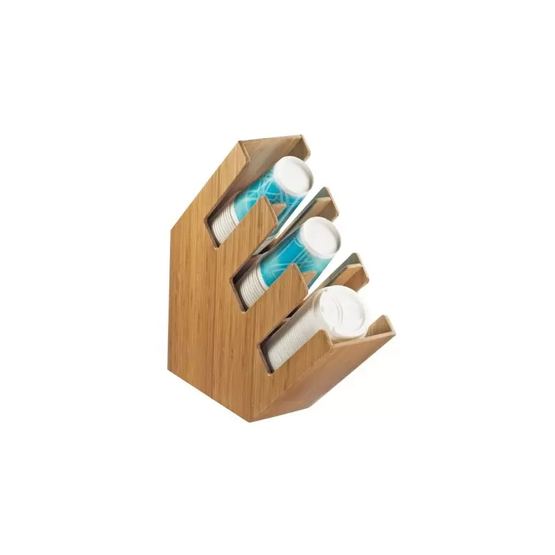 Cal-Mil Bamboo Cup and Lid Organizers Cal-Mil Bamboo Cup and Lid Organizers