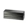 Cal-Mil Midnight Bamboo Rectangular Crate Riser Display - 20" x 7" x 3"