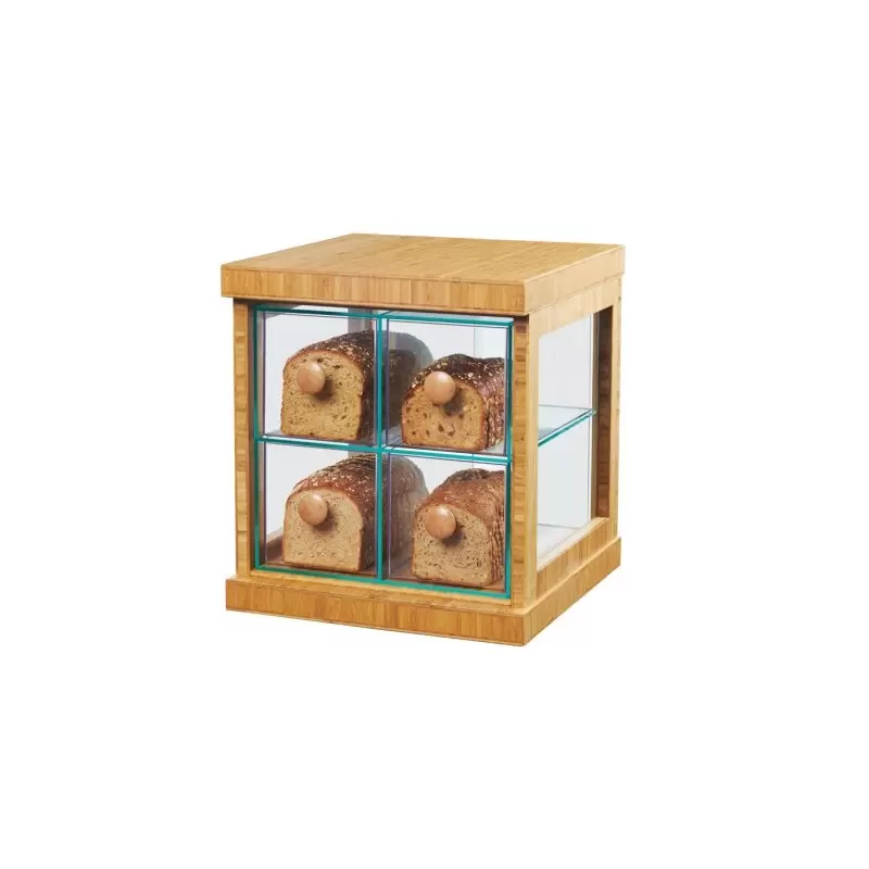 Cal-Mil Bamboo 4 Drawer Bread Case Cal-Mil Bamboo 4 Drawer Bread Case