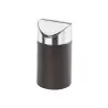 Cal-Mil Midnight Bamboo Countertop Trash Bin