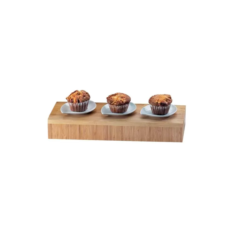 Cal-Mil Bamboo 20 1/2" x 7" x 3" Rectangular Riser Display Cal-Mil Bamboo 20 1/2" x 7" x 3" Rectangular Riser Display