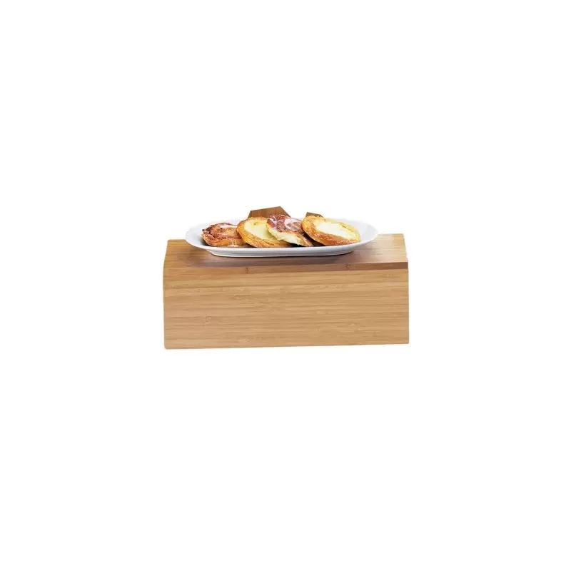 Cal-Mil Bamboo 20 1/2" x 7" x 7" Rectangular Riser Display Cal-Mil Bamboo 20 1/2" x 7" x 7" Rectangular Riser Display