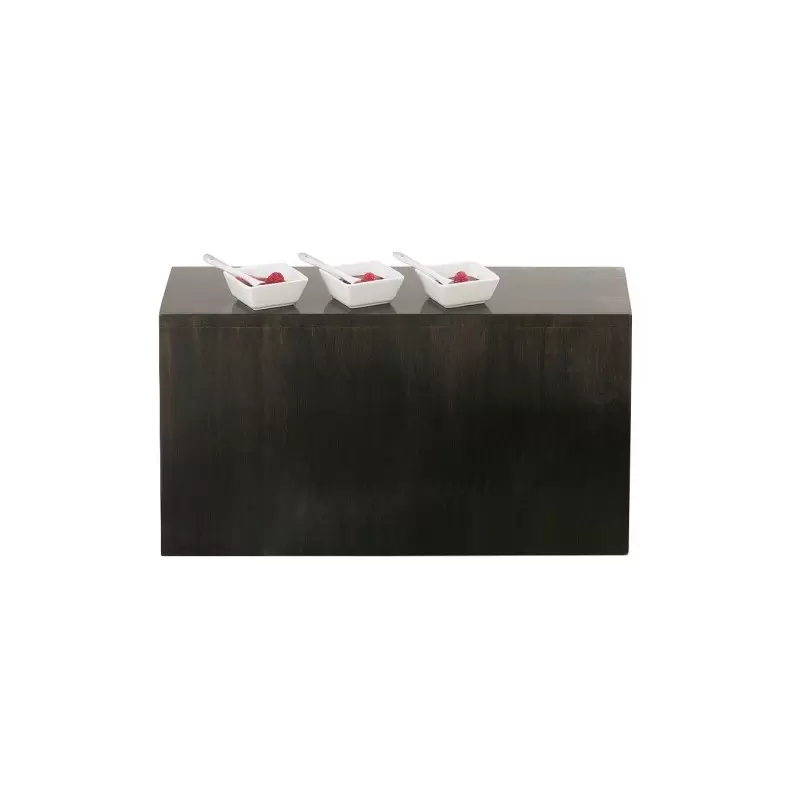 Cal-Mil Midnight Bamboo 20 1/2" x 7" x 11" Rectangular Riser Display Cal-Mil Midnight Bamboo 20 1/2" x 7" x 11" Rectangular Riser Display