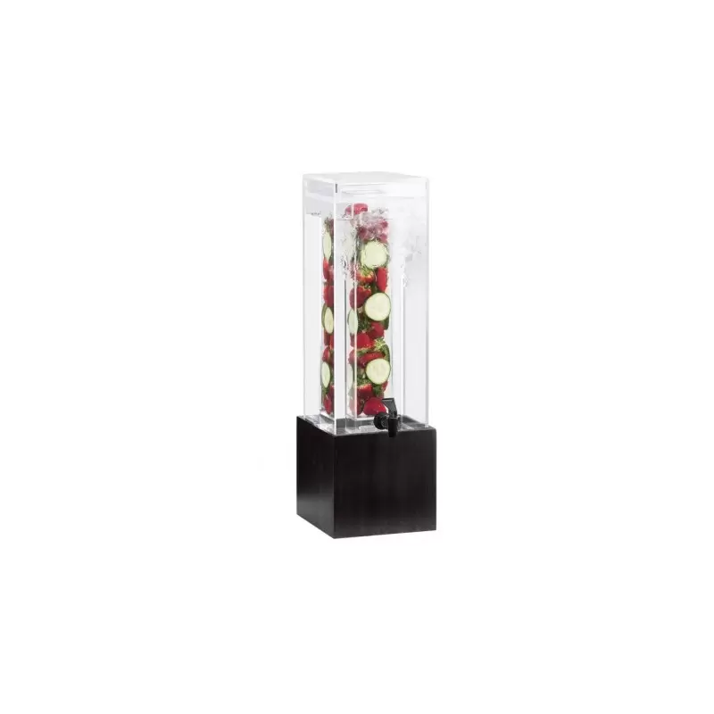 Cal-Mil Midnight Bamboo 3 Gallon Beverage Dispenser With Infusion Chamber Cal-Mil Midnight Bamboo 3 Gallon Beverage Dispenser With Infusion Chamber