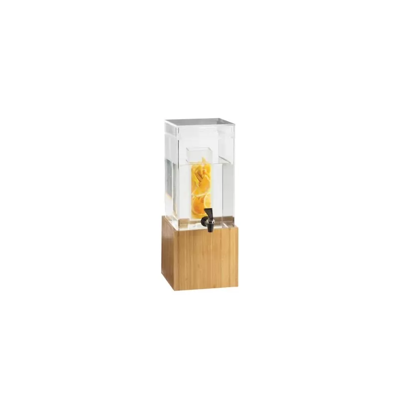 Cal-Mil Bamboo 1.5 Gallon Beverage Dispenser With Infusion Chamber Cal-Mil Bamboo 1.5 Gallon Beverage Dispenser With Infusion Chamber