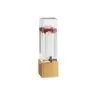 Cal-Mil Bamboo 3 Gallon Beverage Dispenser With Ice Chamber