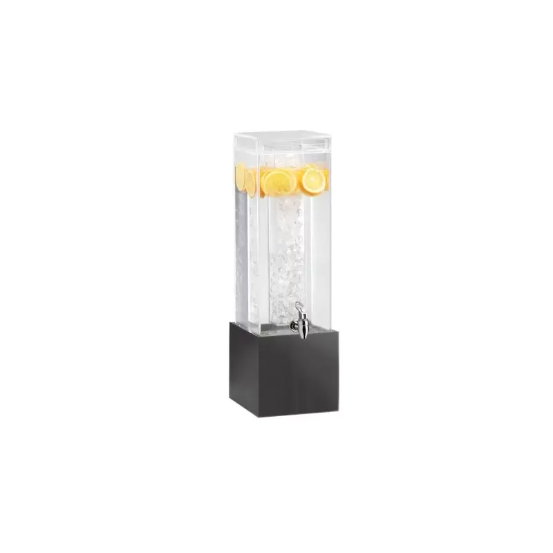 Cal-Mil Midnight Bamboo 3 Gallon Beverage Dispenser With Ice Chamber Cal-Mil Midnight Bamboo 3 Gallon Beverage Dispenser With Ice Chamber