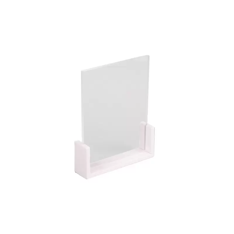 Cal-Mil Bamboo U - Frame White 4" x 6" Cardholder Cal-Mil Bamboo U - Frame White 4" x 6" Cardholder